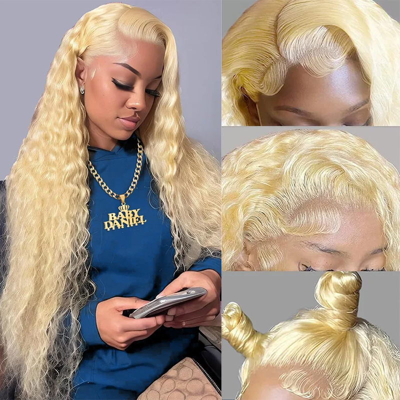 220% Density 613 Blonde 13x6 1 - огляд і ціна Lace Front Wigs