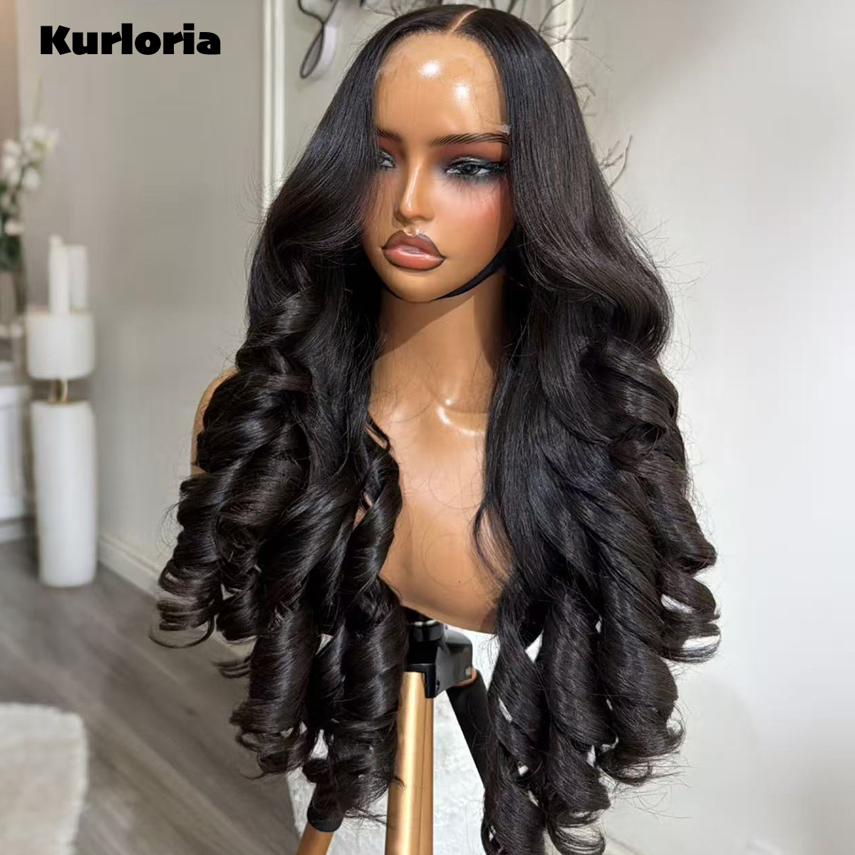 100% Human Hair Natural Black  - огляд і ціна Glueless Wear And Go Human Hair Wig