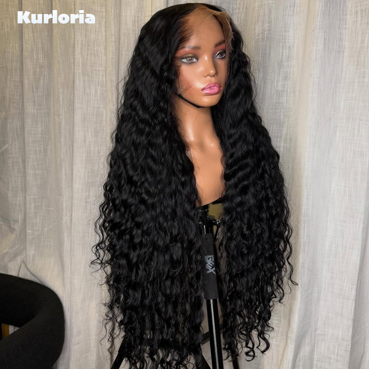 500 Density Deep Wave Natural  - огляд і ціна Glueless Wear And Go Human Hair Wig