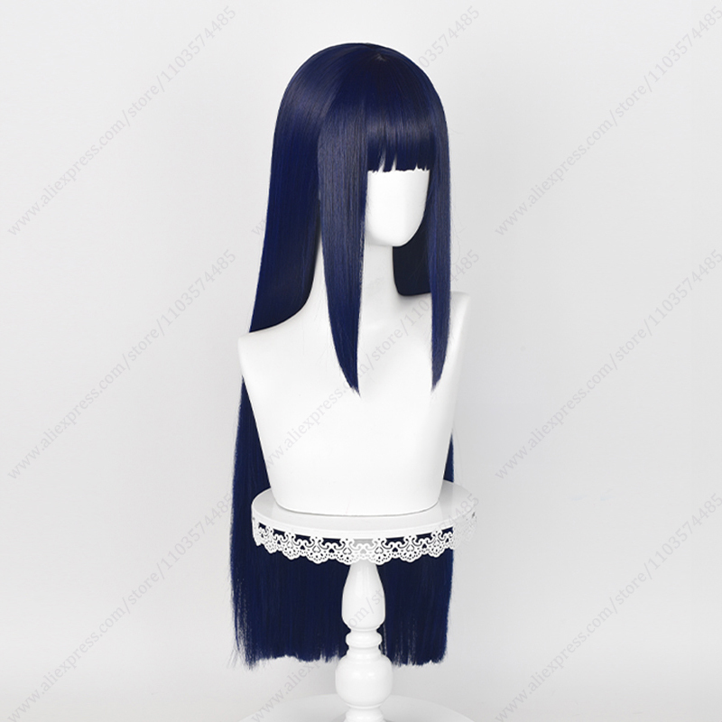 Hinata Hyuga Cosplay Wig Blue  - огляд і ціна Synthetic Braided Wigs For Black Women